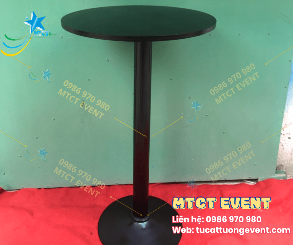 Bàn bar 1m05 không khăn 3