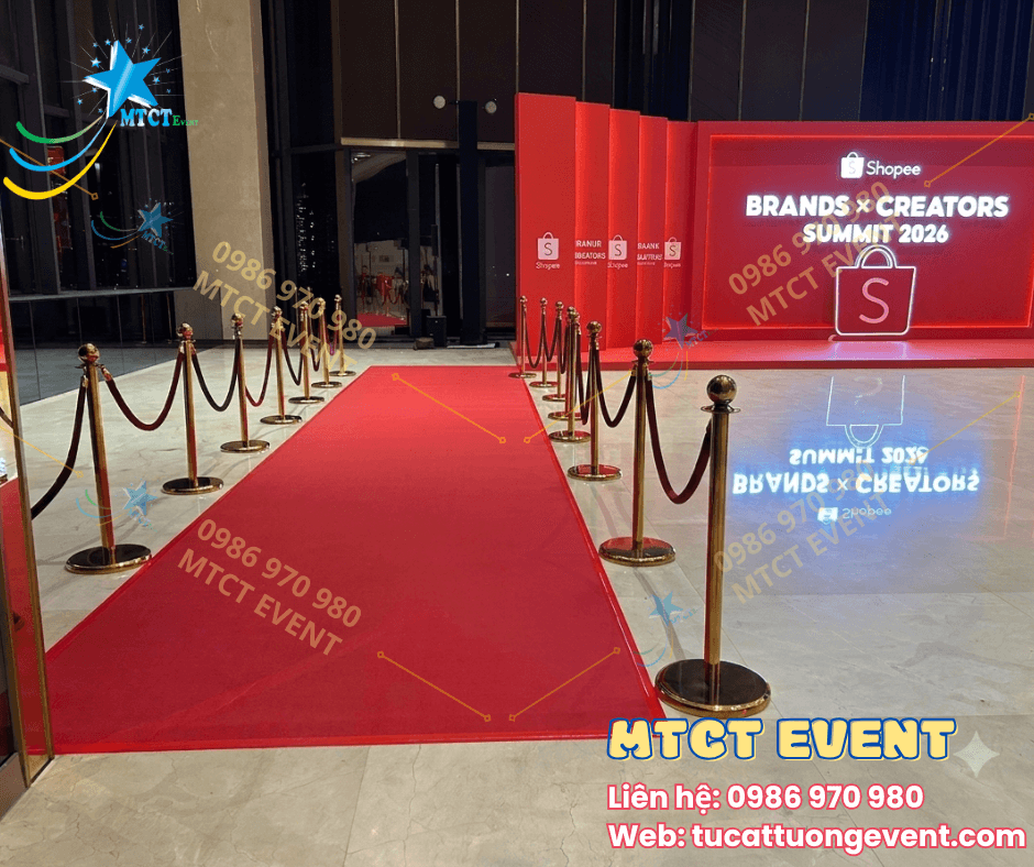 Trụ Barrier dây nhung 2