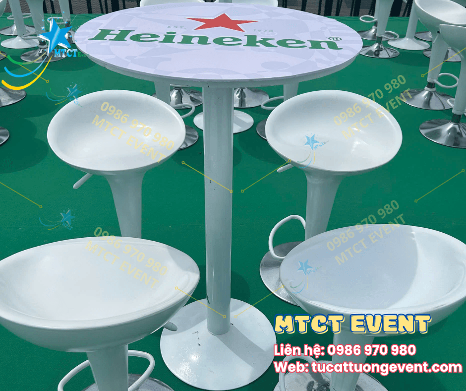 Bàn bar 1m05 không khăn 5
